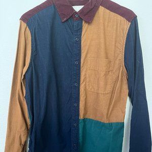 Colorblock Men's Shirt